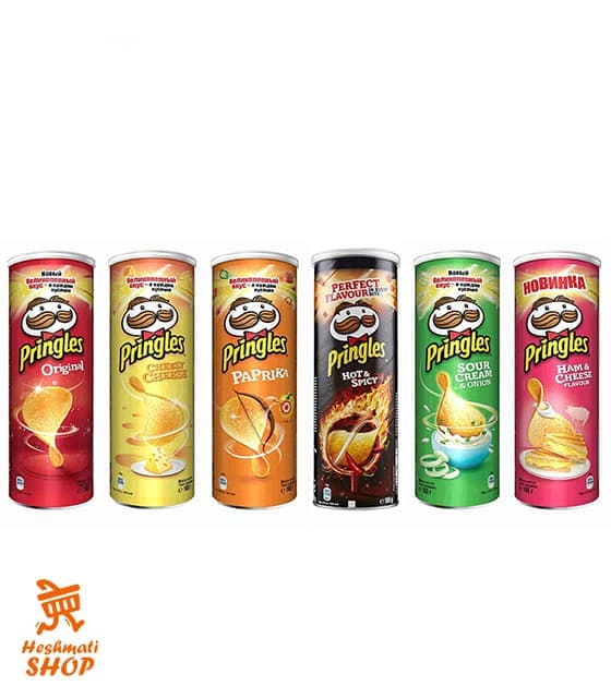 چیپس باربیکیو پرینگلز 165 گرم — تصویر ۷