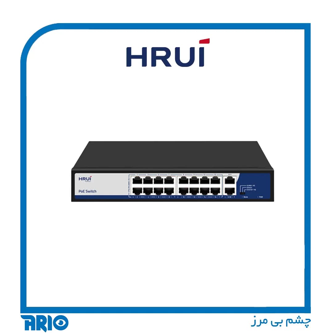 سوئیچ شبکه HRUI مدل HR902-AF-162G-200 — تصویر ۵
