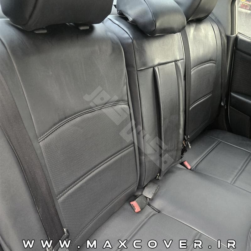 روکش صندلی مزدا 3 Mazda چرم مشکی خارجی اصلی شرکتی — تصویر ۶