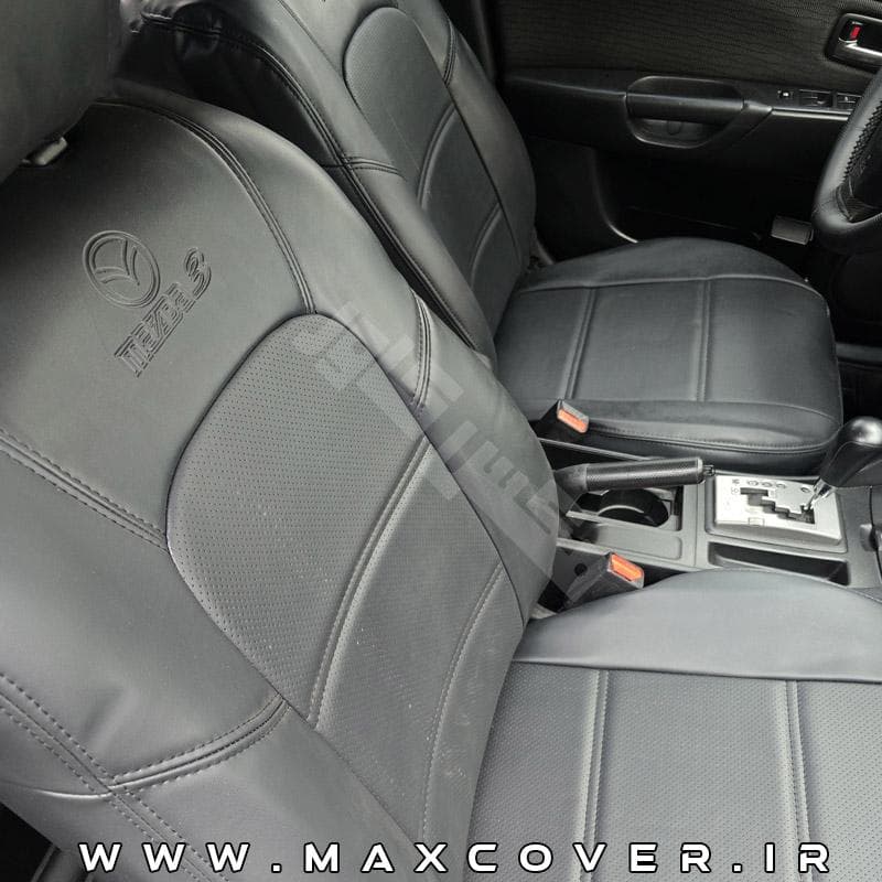 روکش صندلی مزدا 3 Mazda چرم مشکی خارجی اصلی شرکتی — تصویر ۱۲