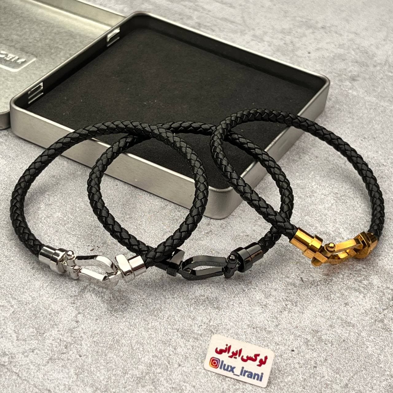 دستبند امگا چرمی — تصویر ۶