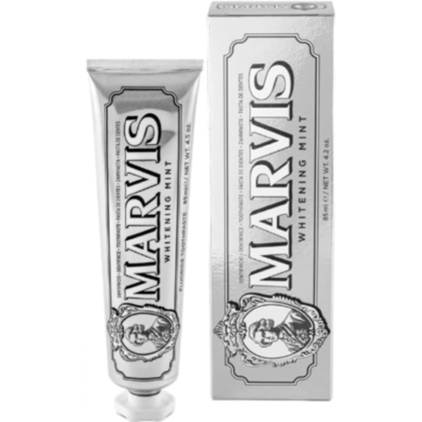 خمیر دندان مارویس مدل Whitening Mint سفید کننده حجم 85 میلی لیتر — تصویر ۱۱