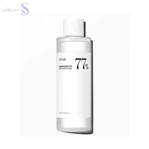 تونر آنوا مدل Heartleaf 77% حجم 250 میلی لیتر — تصویر ۶