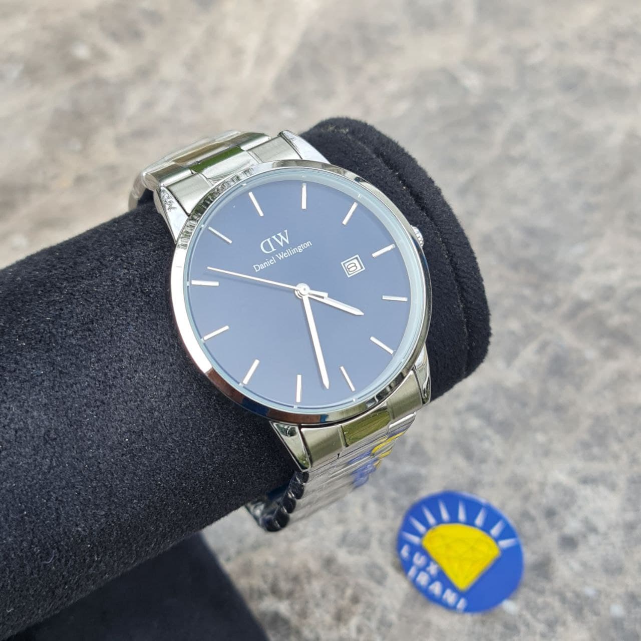 ساعت مردانه DW کد 5912 نقره ای صفحه سورمه ای