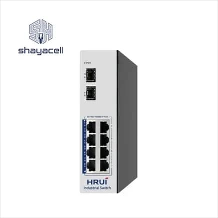 سوئیچ شبکه صنعتی HRUI مدل HR500-SWG0082S — تصویر ۲