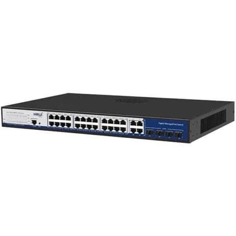 سوئیچ شبکه مدیریتی HRUI مدل HR-AFGM-2444S-400 — تصویر ۱۱