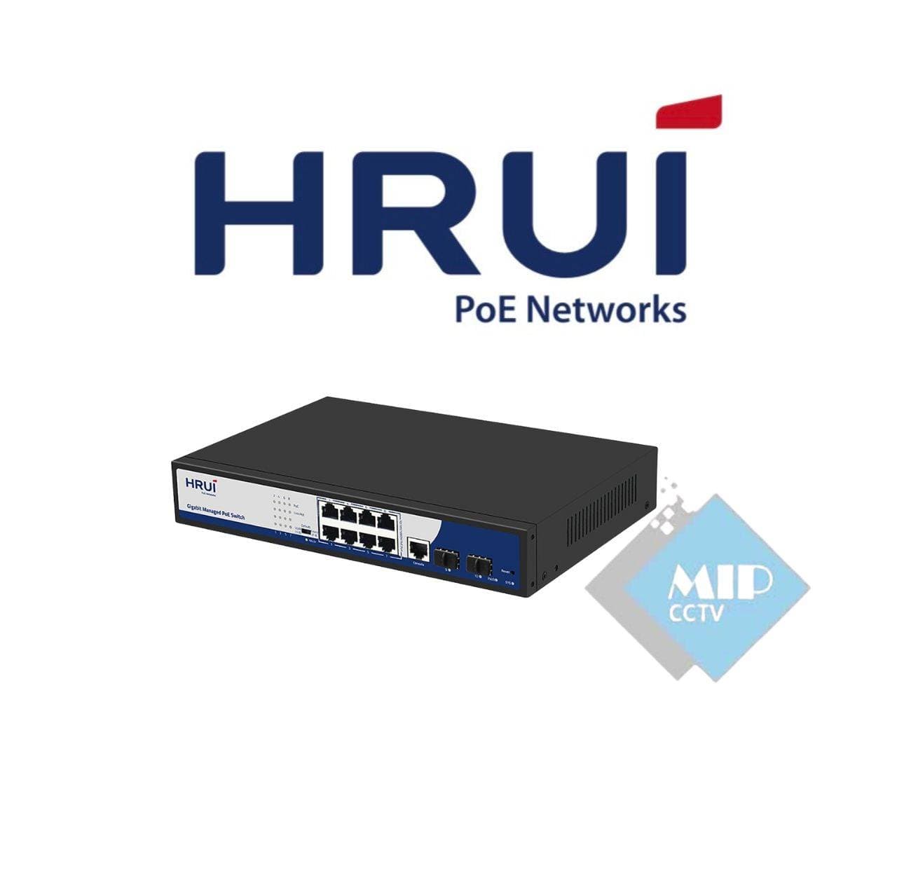 سوئیچ شبکه مدیریتی HRUI مدل HR-AFGM-82NS — تصویر ۵