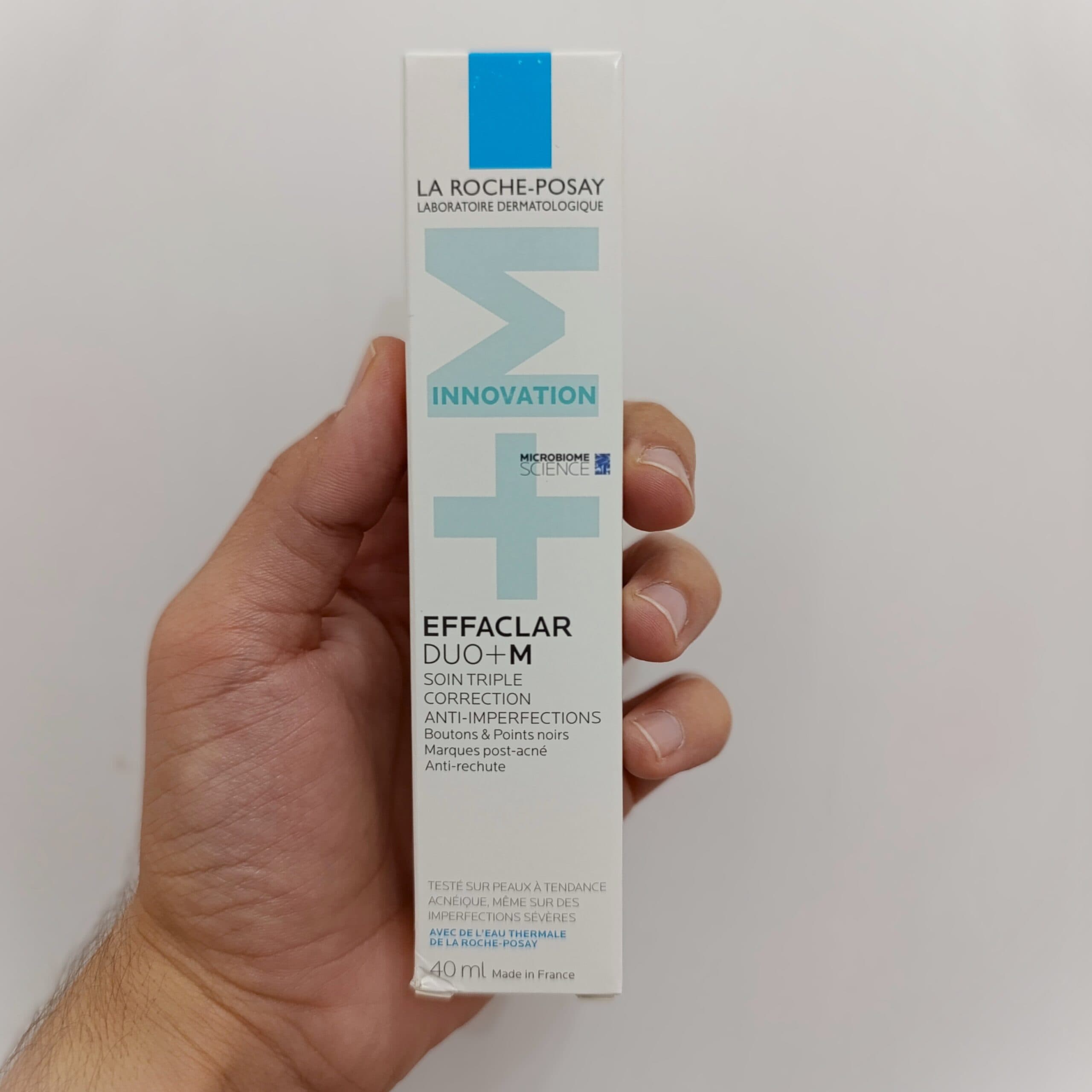 ژل کرم ضد جوش و ترمیم کننده افکلار لاروش پوزای Effaclar Duo+M — تصویر ۳