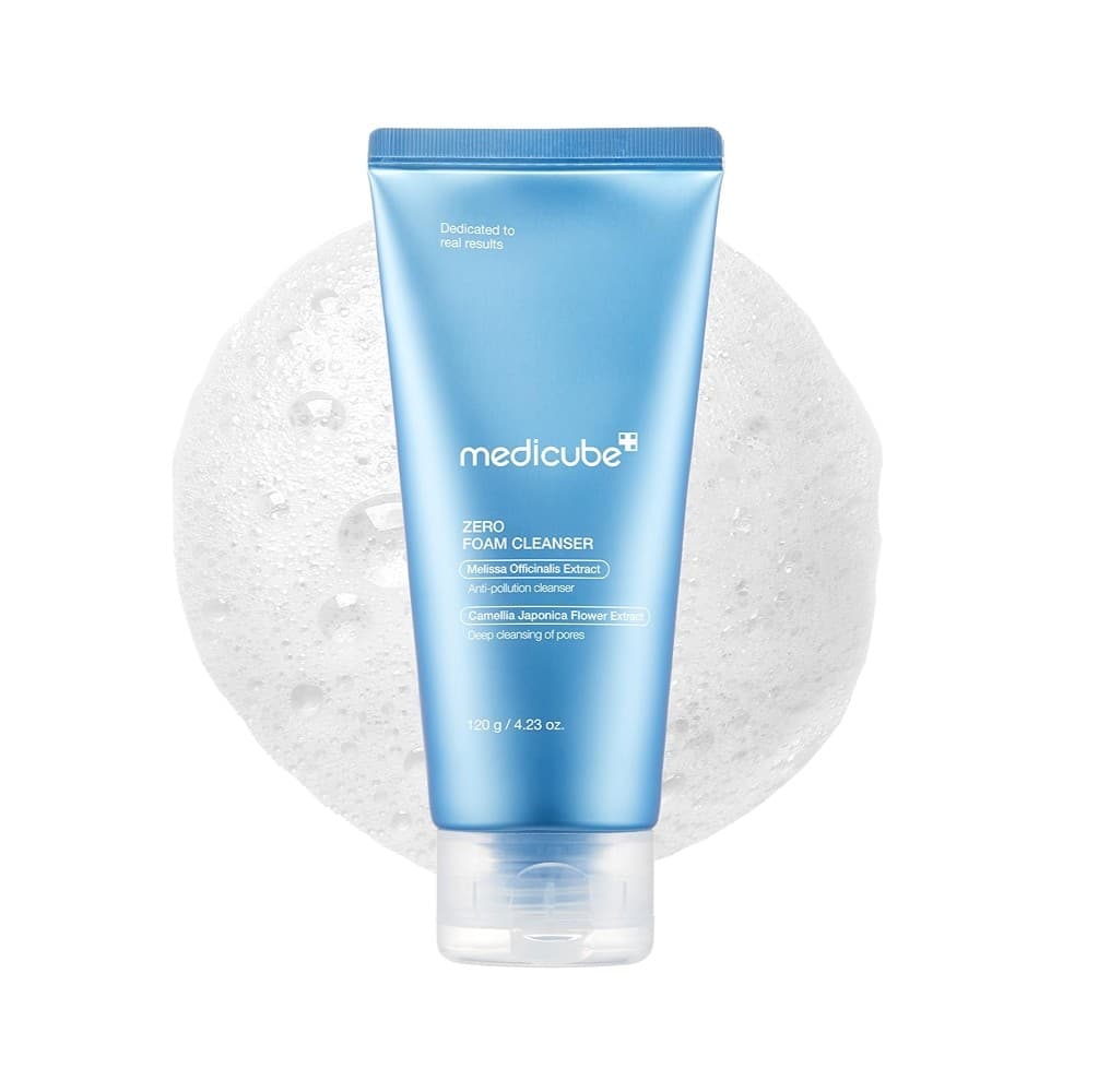 فوم شستشوی کنترل منافذ مدی کیوب Medicube Zero Foam Cleanser حجم 120 میل — تصویر ۶
