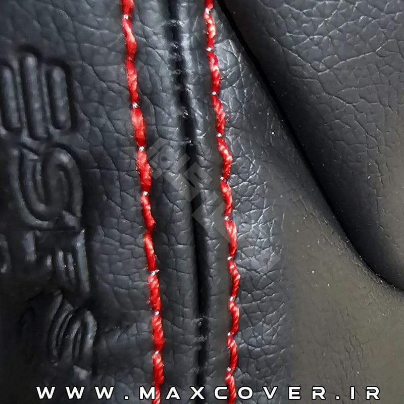 روکش صندلی چانگان Changan CS55 چرم و پارچه مشکی — تصویر ۵