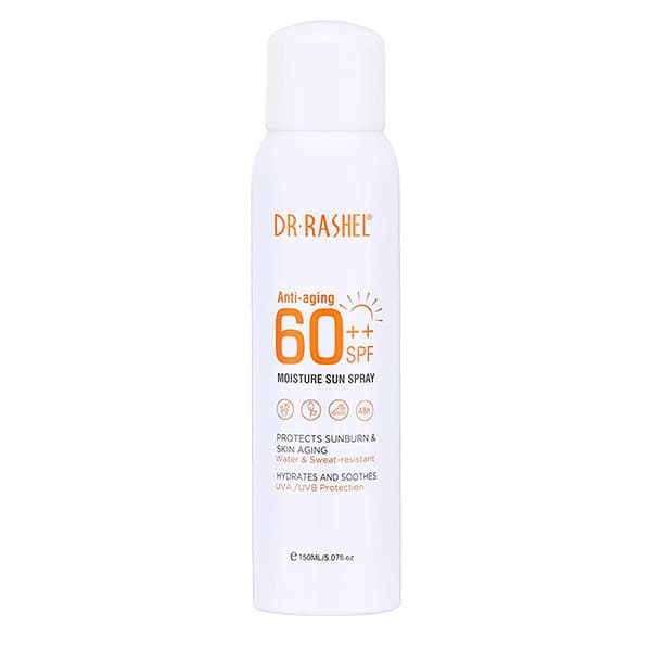اسپری ضد آفتاب دکتر راشل Anti-Aging حجم 150 میل SPF 60