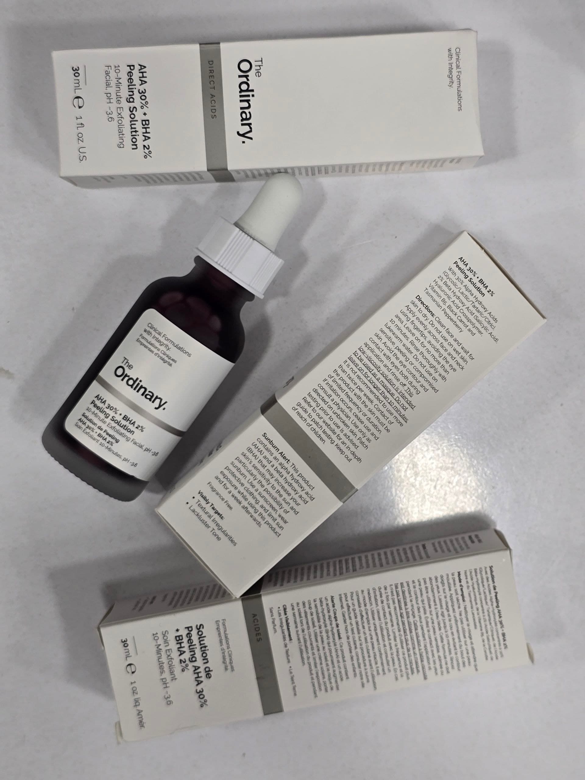 سرم لایه بردار پیلینگ سلوشن AHA و BHA اوردینری اصل 30 میل — تصویر ۸