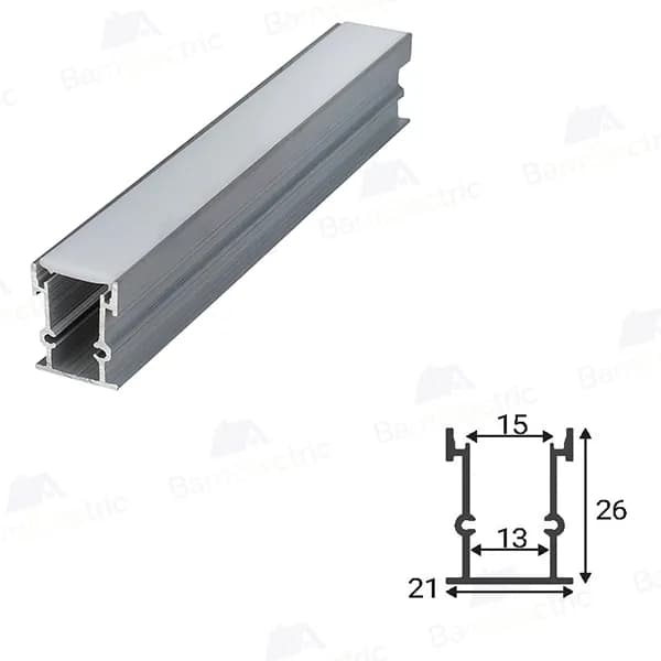 پروفیل لاین نوری کد 8 رویه 21 میل