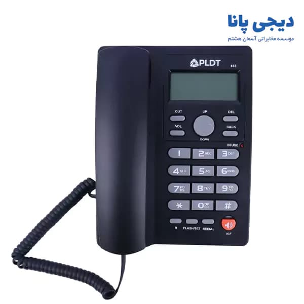 تلفن رومیزی 1 خط پی ال دی تی مدل PLDT 888 — تصویر ۲