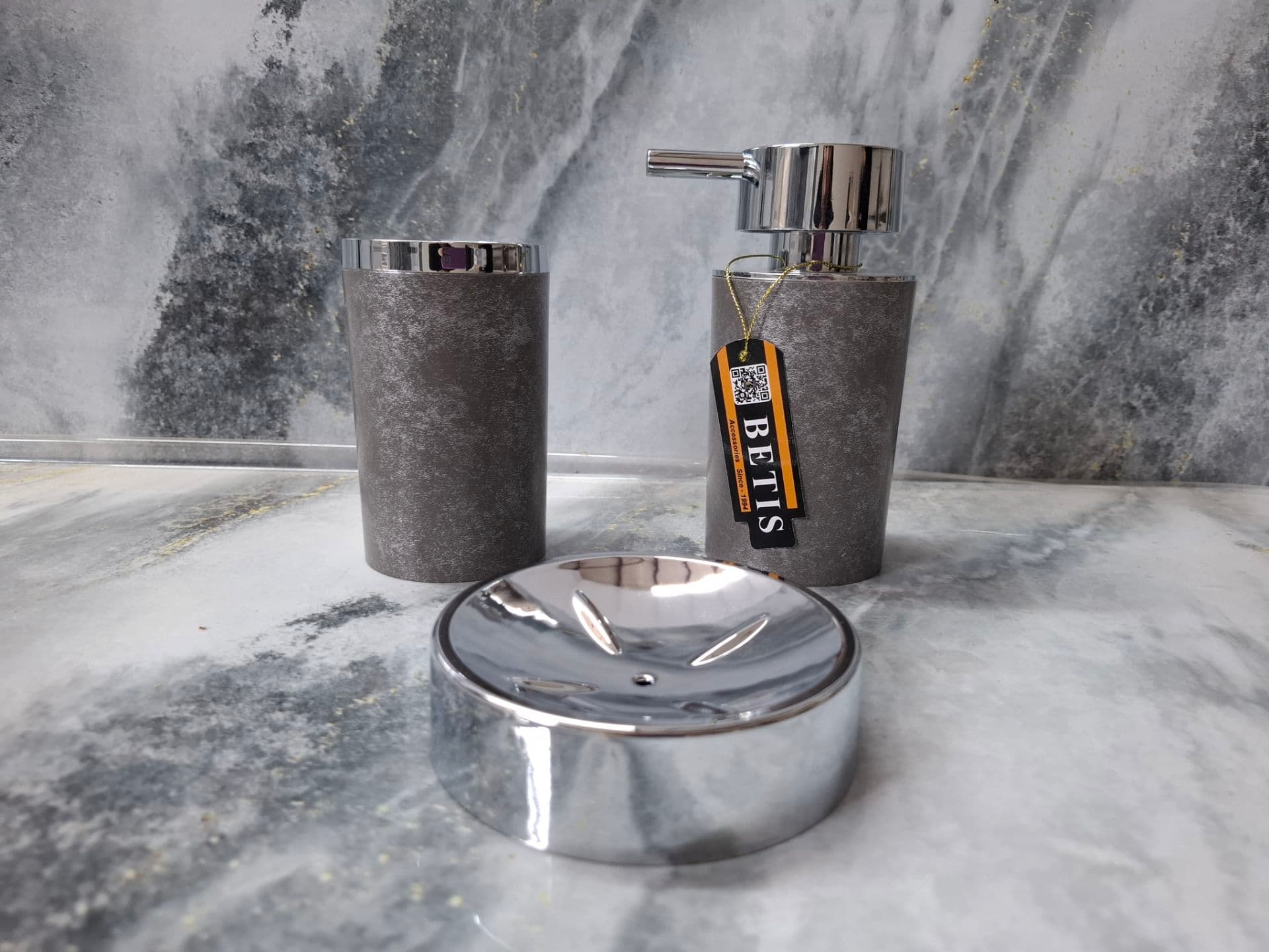 ست رومیزی شاین طرح سنگ بتیس