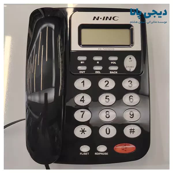 تلفن رومیزی 1 خط ان آی ان سی مدل N.INC KX-T2036CID — تصویر ۶