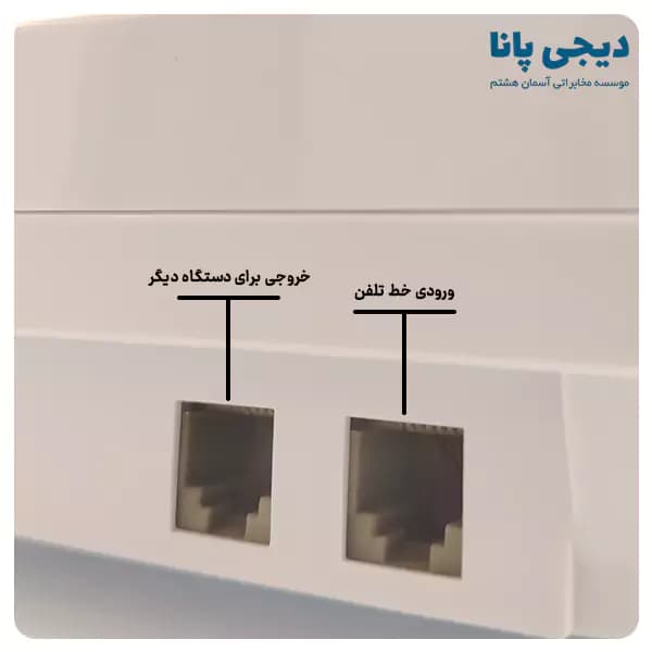 تلفن رومیزی 1 خط ان آی ان سی مدل N.INC KX-T2036CID — تصویر ۸