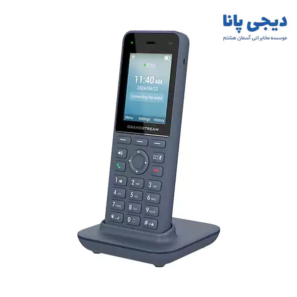 تلفن بیسیم تحت شبکه وای فای گرنداستریم مدل Grandstream WP826 — تصویر ۱۱