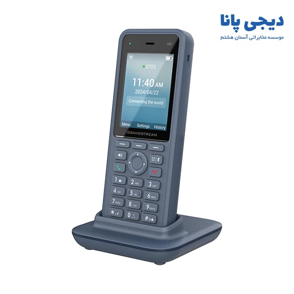 تلفن ضدآب بیسیم تحت شبکه وای فای گرنداستریم مدل Grandstream WP836 — تصویر ۱۲