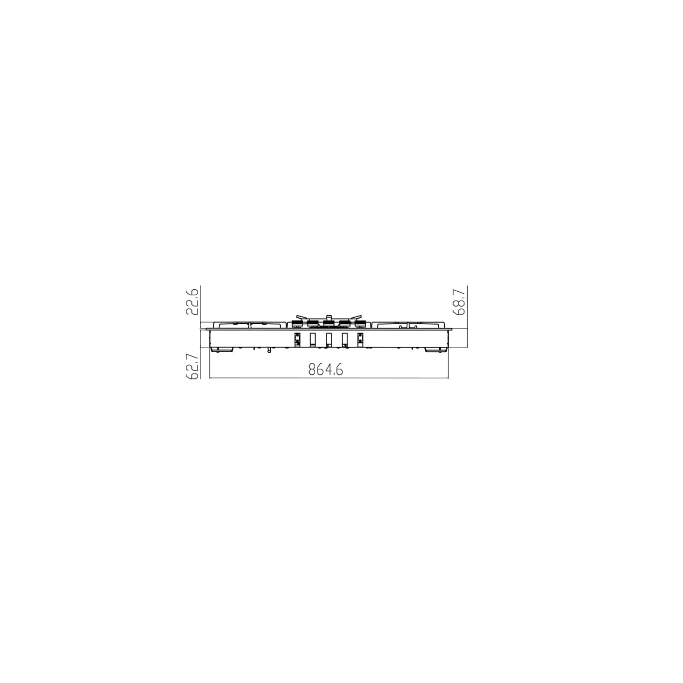 گاز کن مدل multistep-پولاریس-5 استیل – ایتالیایی — تصویر ۸