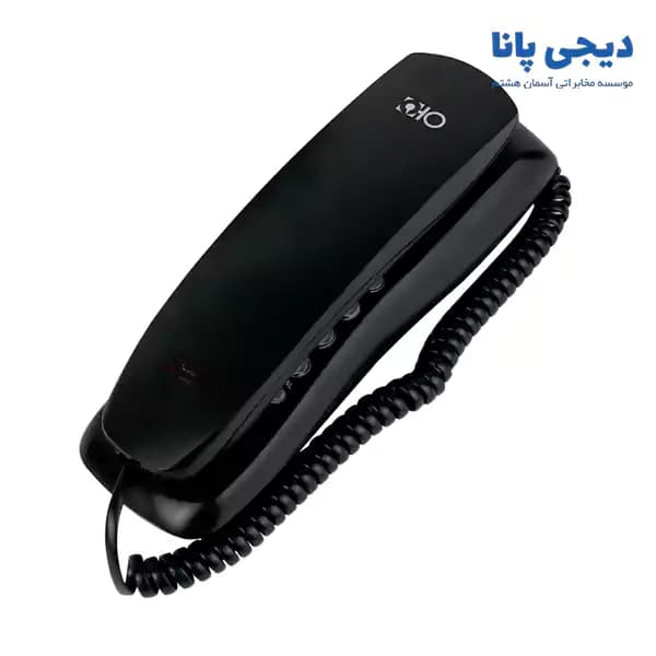 تلفن ساده بدون شماره انداز 1 خط دیواری اهو مدل OHO-628 — تصویر ۴