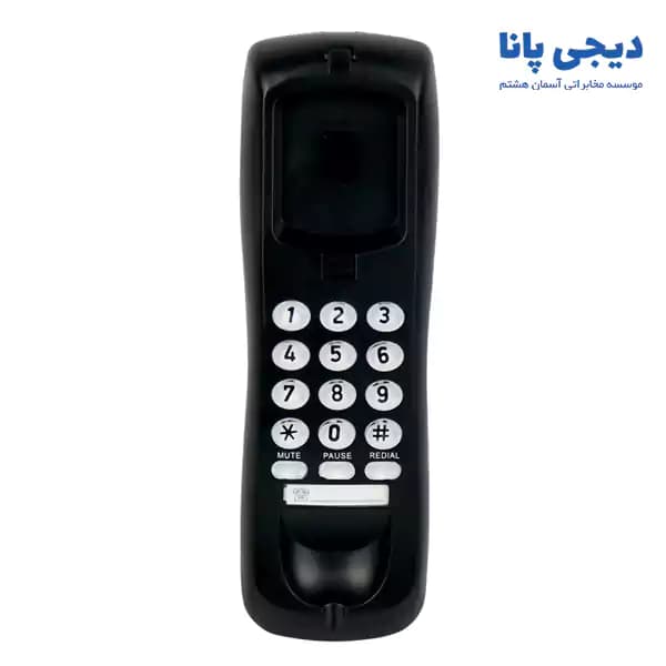تلفن ساده بدون شماره انداز 1 خط دیواری اهو مدل OHO-628 — تصویر ۶