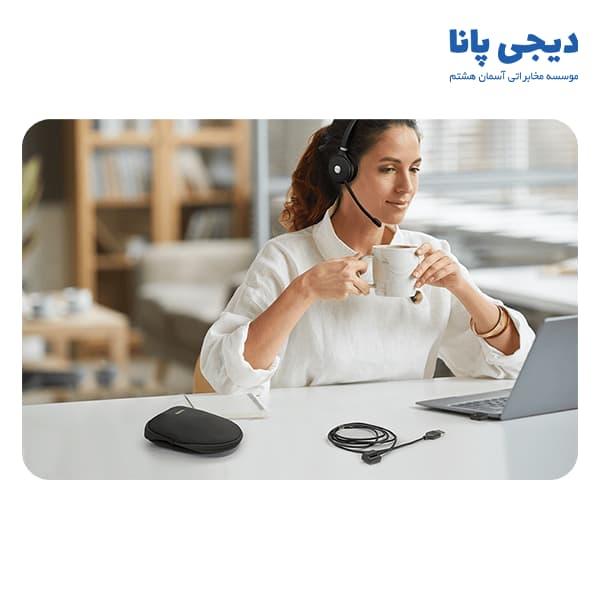 هدست اپراتوری بلوتوثی یالینک مدل Yealink WH62 Mono UC — تصویر ۶