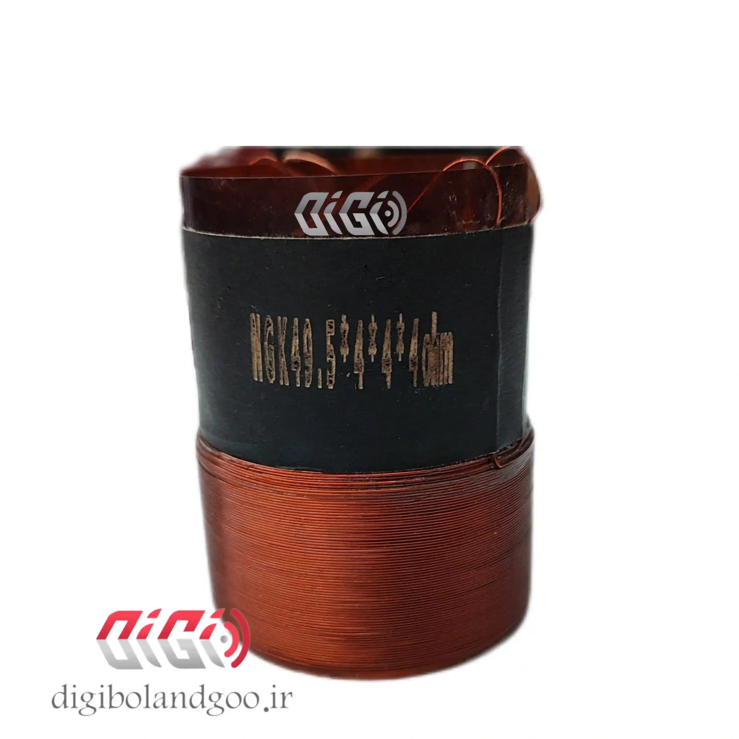 سیم پیچ سایز 40.5 سابی چهاردور دوکوئل 4اهم — تصویر ۳