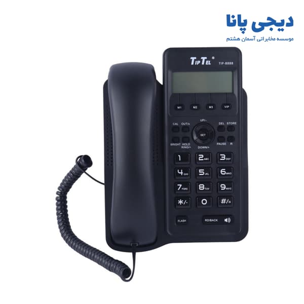 تلفن رومیزی تیپ تل مدل TIP-8888 — تصویر ۷