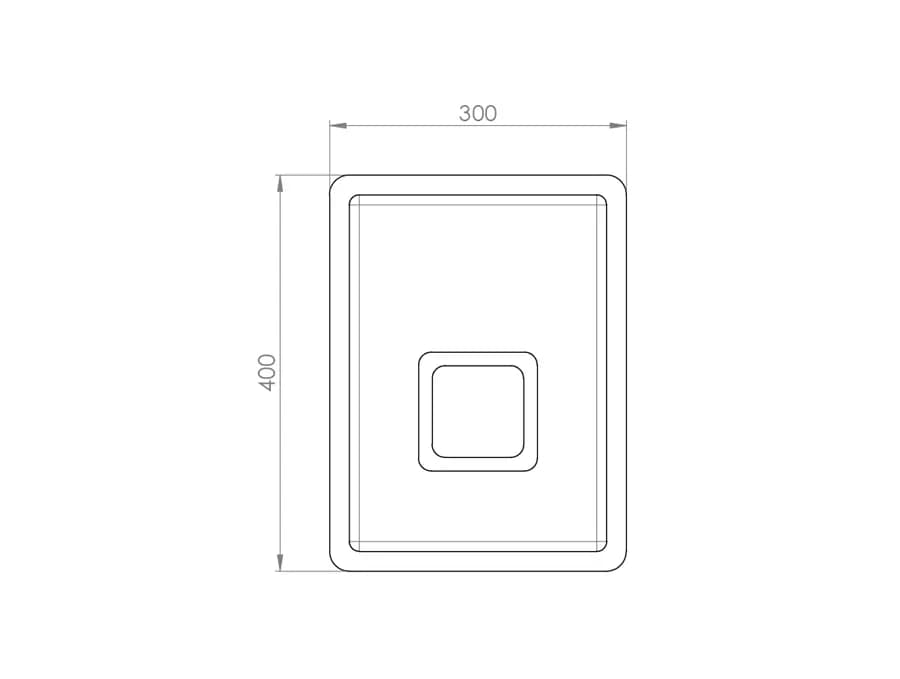 سینک زیرکابینتی مدل A4030 کن — تصویر ۴