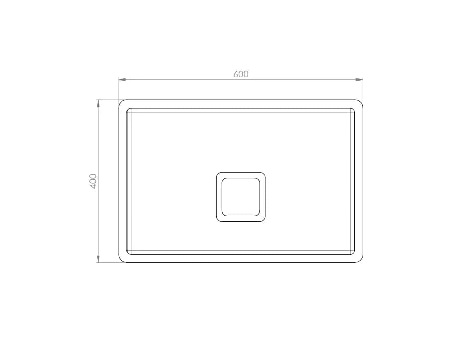 سینک زیرکابینتی مدل A4060 کن — تصویر ۱۲