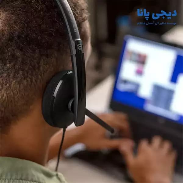 هدست کال سنتری USB سنهایزر مدل EPOS ADAPT160 — تصویر ۸