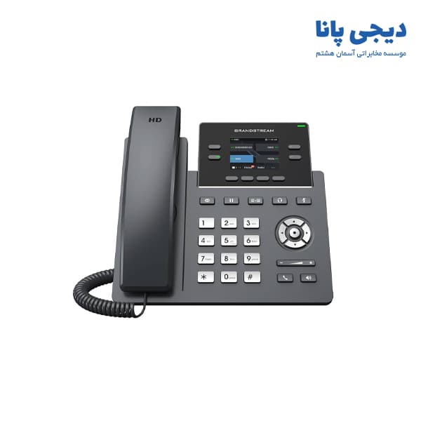 تلفن تحت شبکه گرنداستریم مدل GRP2612G — تصویر ۲