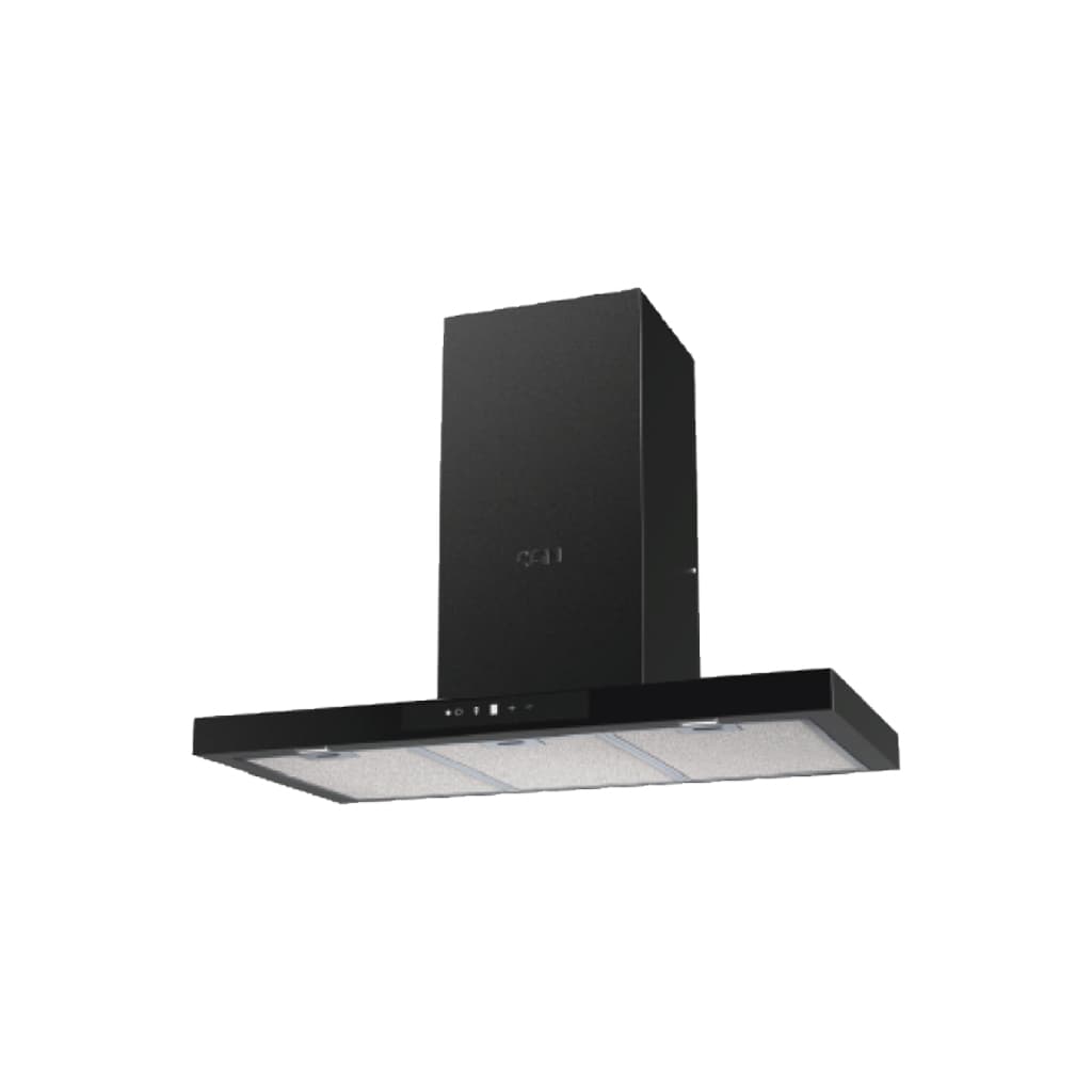 هود شومینه کن مدل 1430G-90 مشکی — تصویر ۳