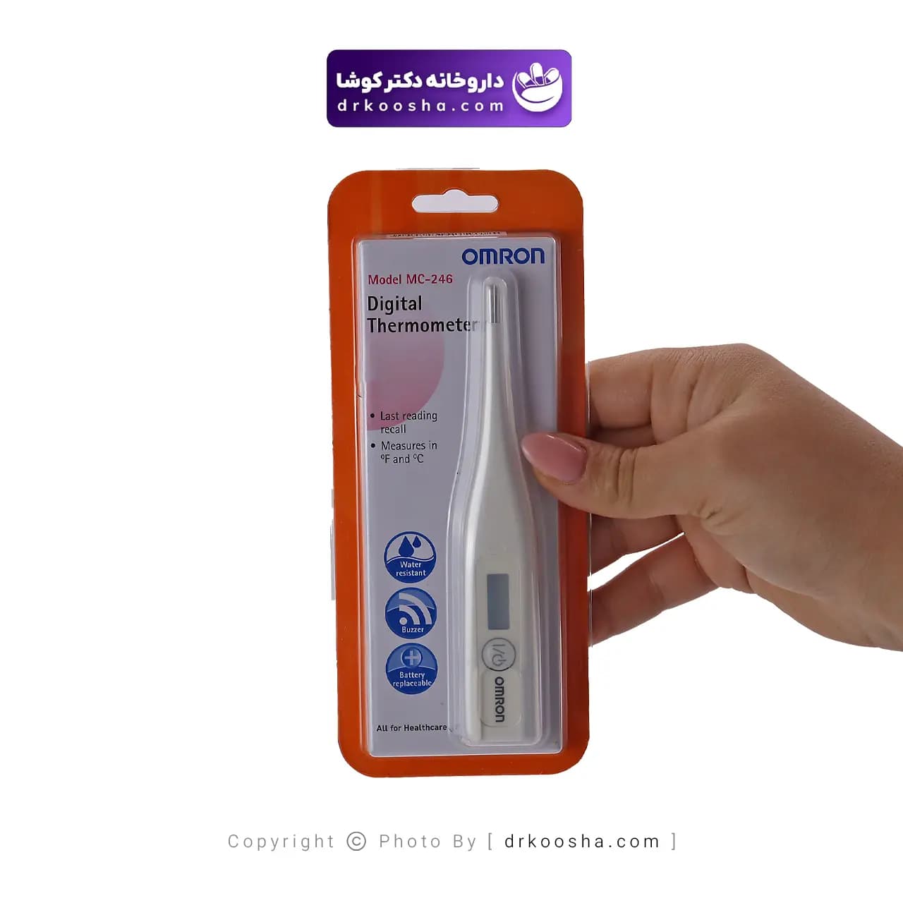 تب سنج دیجیتال امرن مدل MC 246 — تصویر ۳