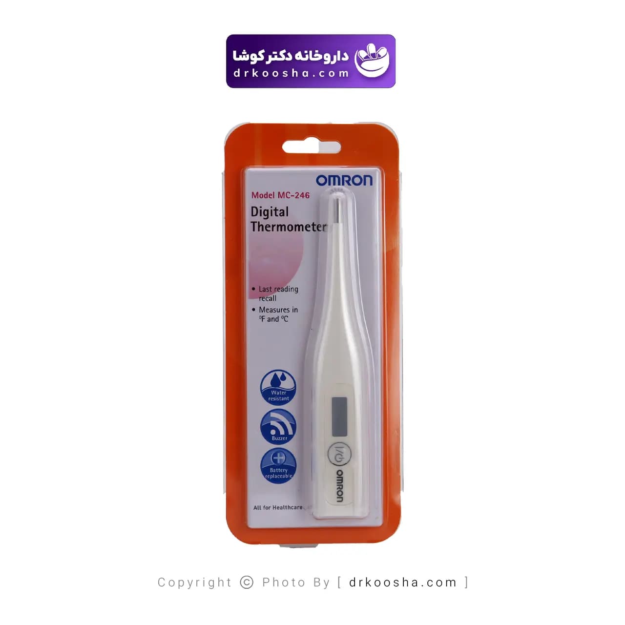 تب سنج دیجیتال امرن مدل MC 246 — تصویر ۴
