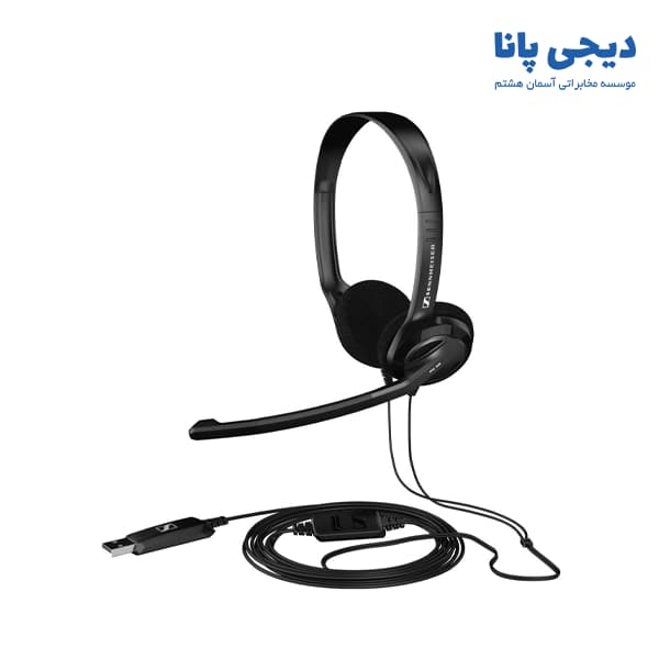 هدست کال سنتری USB سنهایزر مدل EPOS PC8 — تصویر ۱۰