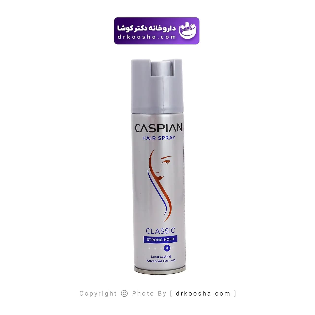 اسپری حالت دهنده مو کاسپین مدل کلاسیک حجم 150 میلی لیتر — تصویر ۴