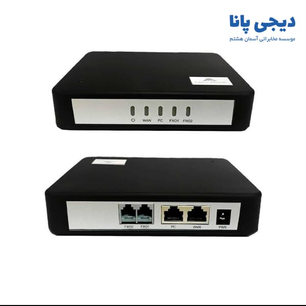 گیت وی 2 پورت FXO نیوراک مدل Newrock HX420G — تصویر ۳