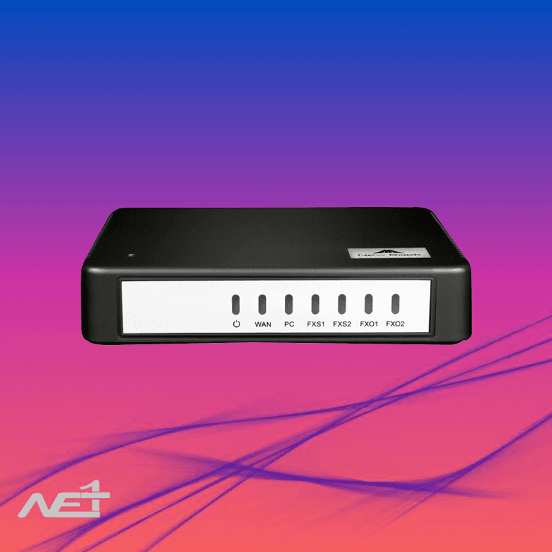 گیت وی 2 پورت FXO نیوراک مدل Newrock HX420G — تصویر ۹