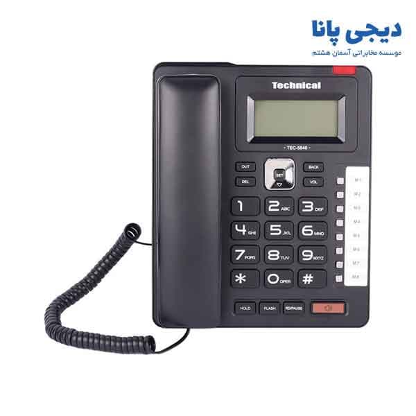 تلفن رومیزی تکنیکال مدل TEC-5846