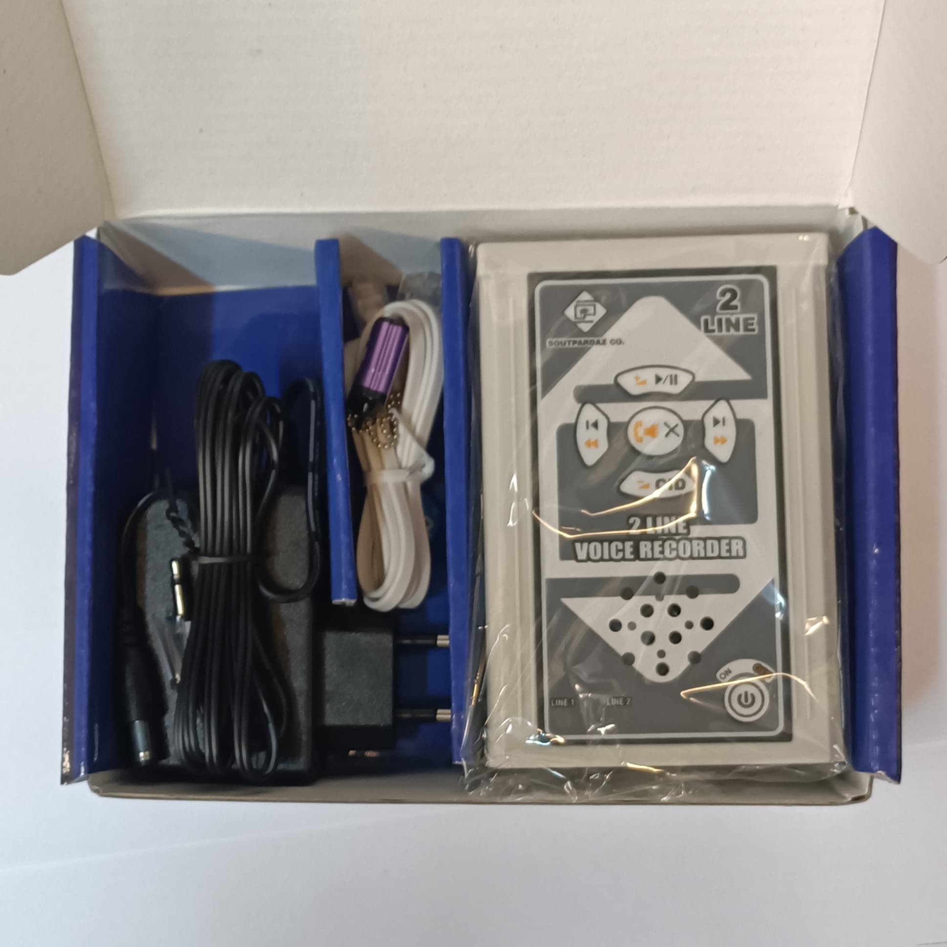 دستگاه ضبط مکالمه 2 خط صوت پرداز مدل SP-VR21 — تصویر ۱۱