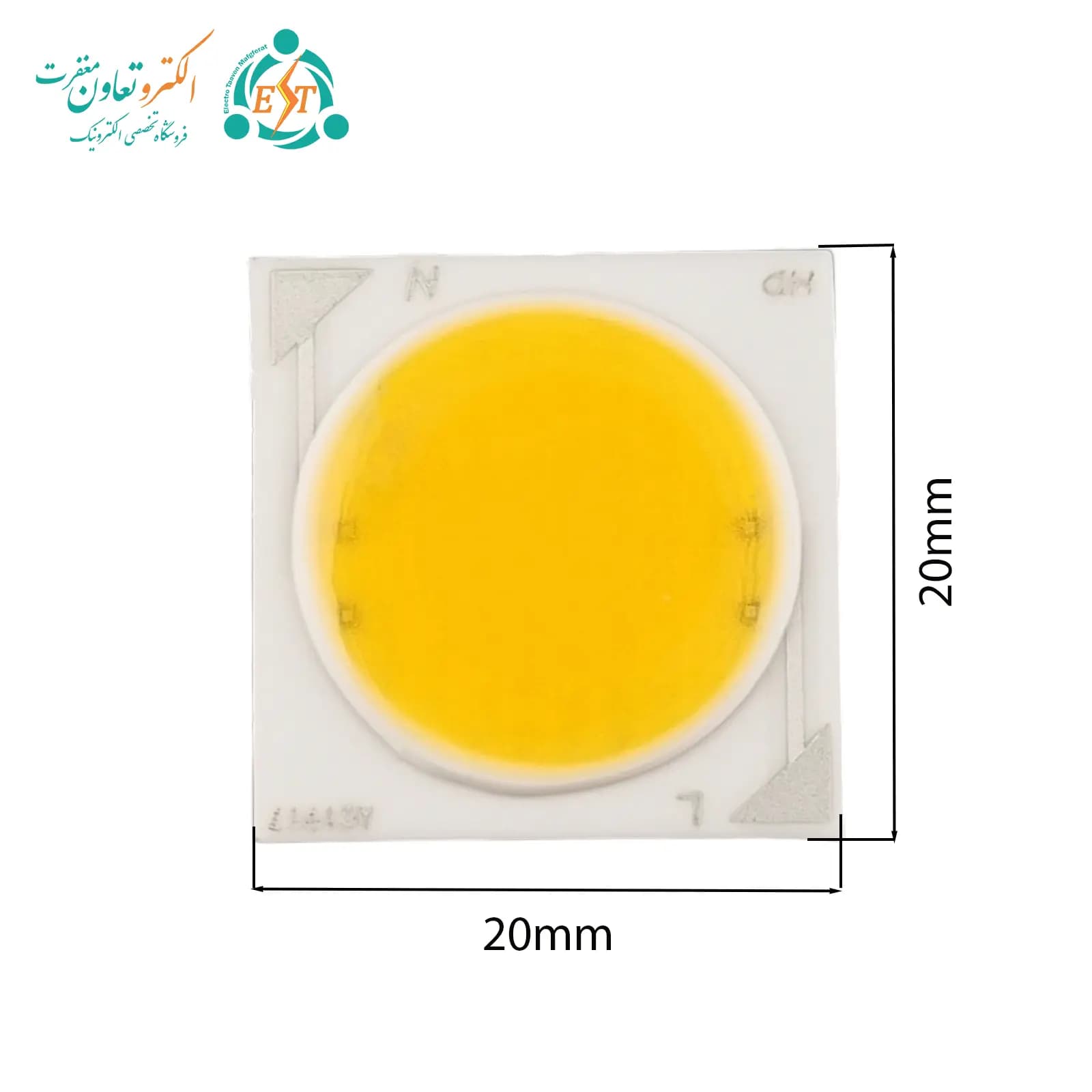 ال ای دی COB ریلی 30 وات 220 ولت آفتابی AC1917 — تصویر ۳