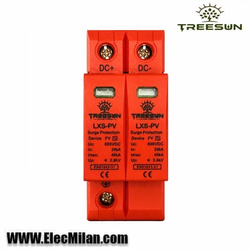 سرج ارستر DC دو پل 600 ولت TREESUN