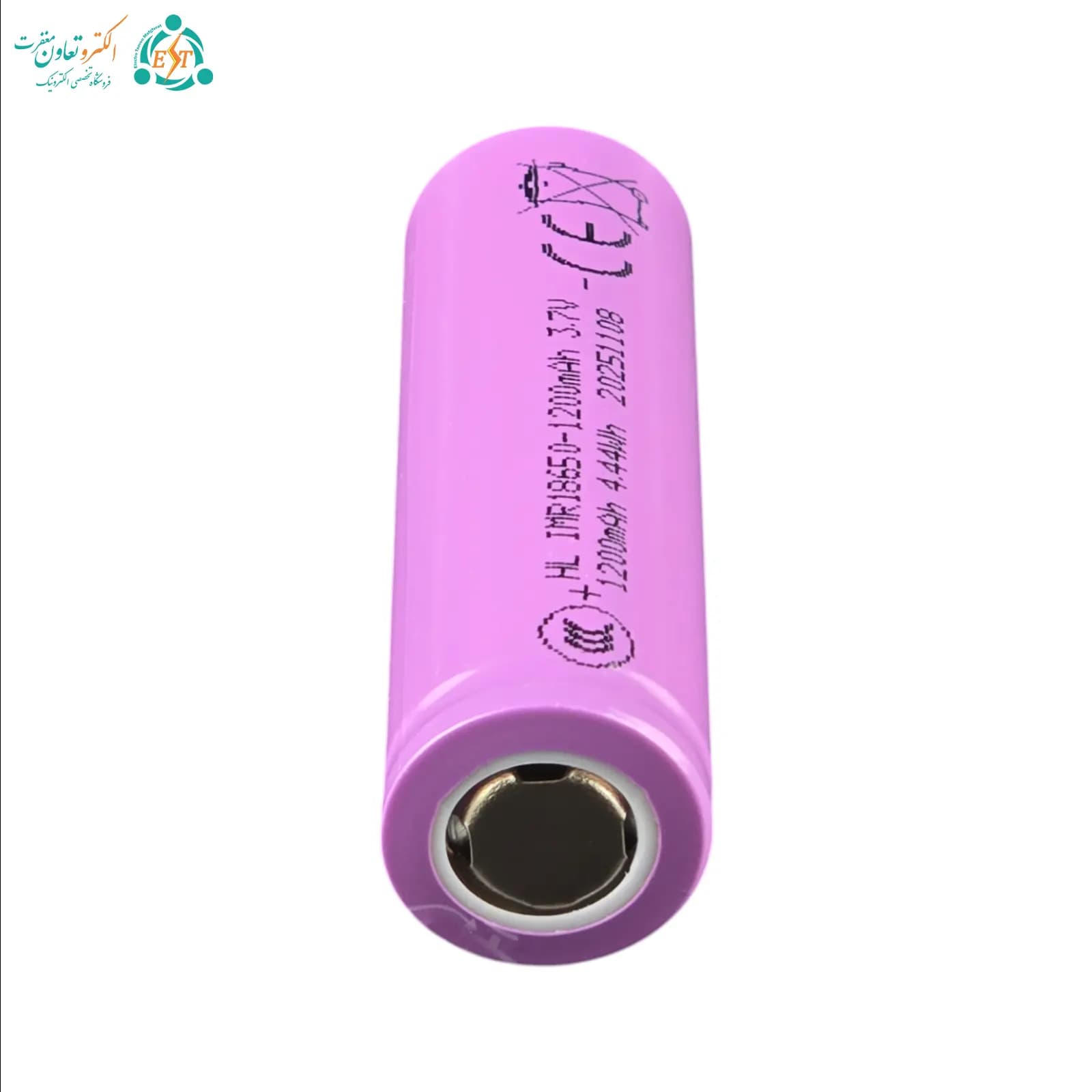 باتری لیتیوم یون 3.7 ولت سایز 18650 ظرفیت 1200mAh برند HONGLI — تصویر ۱۲