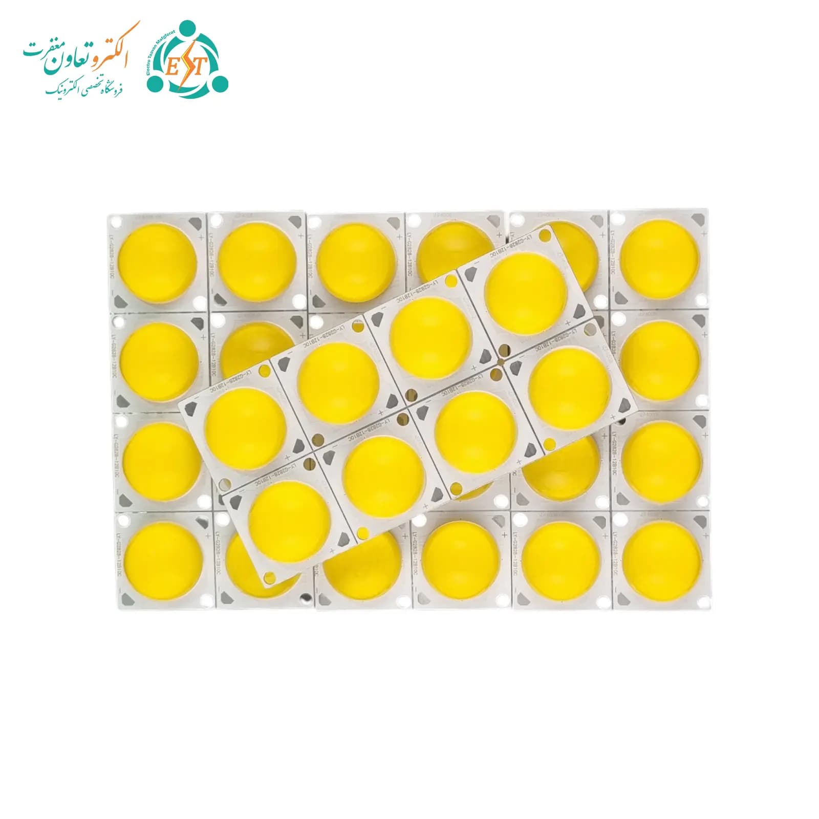 ال ای دی COB پنلی 50 وات 1500 میلیآمپر آفتابی 2828 لنز دار — تصویر ۶