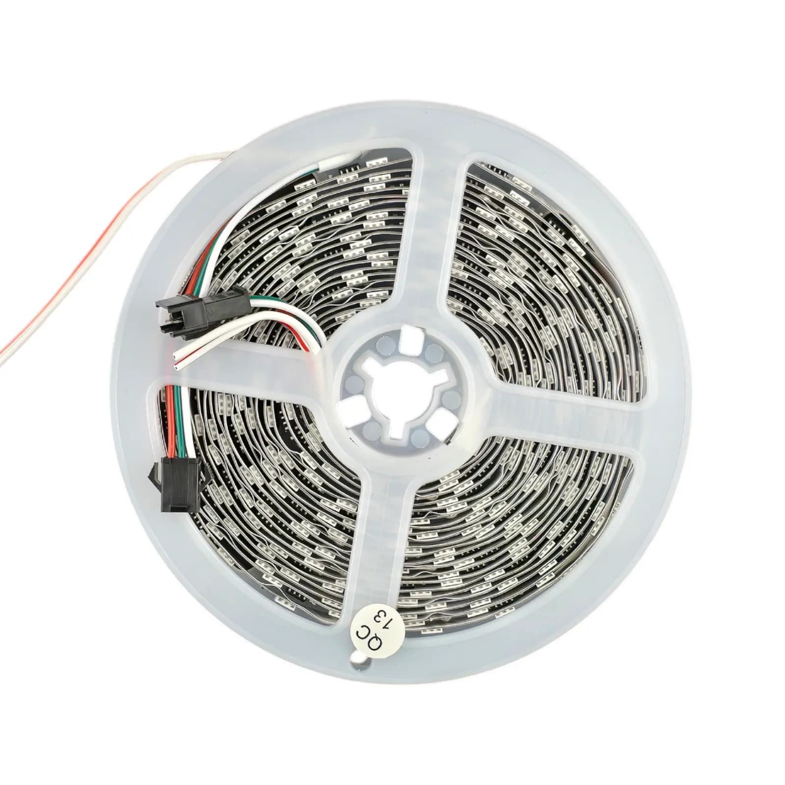 ریسه نواری RGB رونده 5050 بالاترین کیفیت | رول 5 متری 12 ولت — تصویر ۶