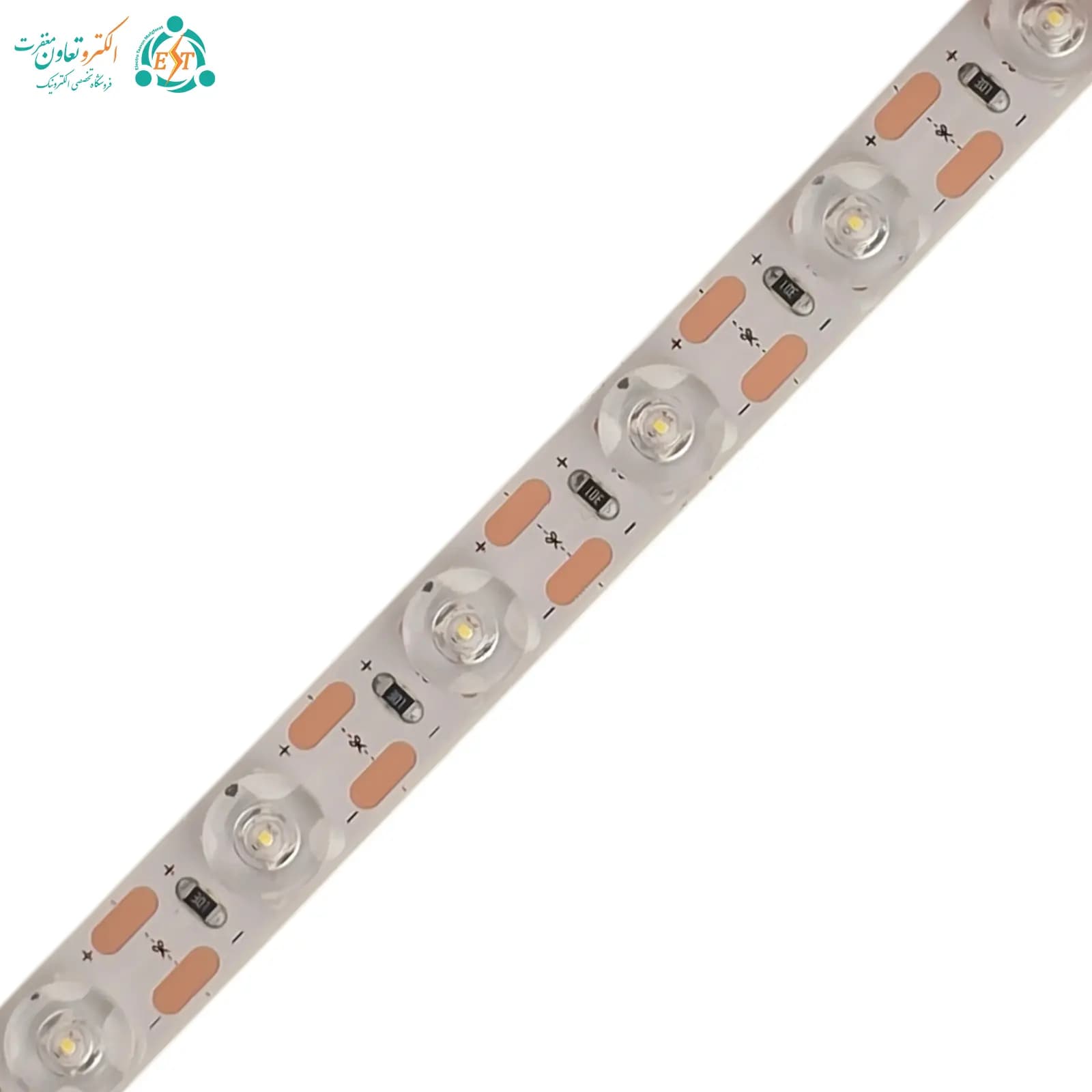 ریسه SMD نواری 24 ولت 2835 لنزدار پشت چسب‌دار — تصویر ۳