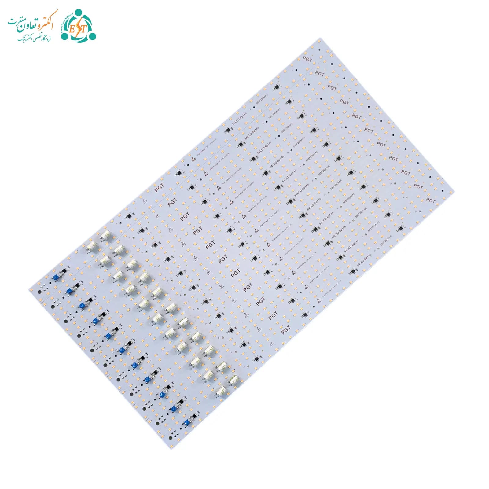 ال ای دی براکتی خطی 40 وات 220 ولت خازن‌دار رنگ آفتابی — تصویر ۲