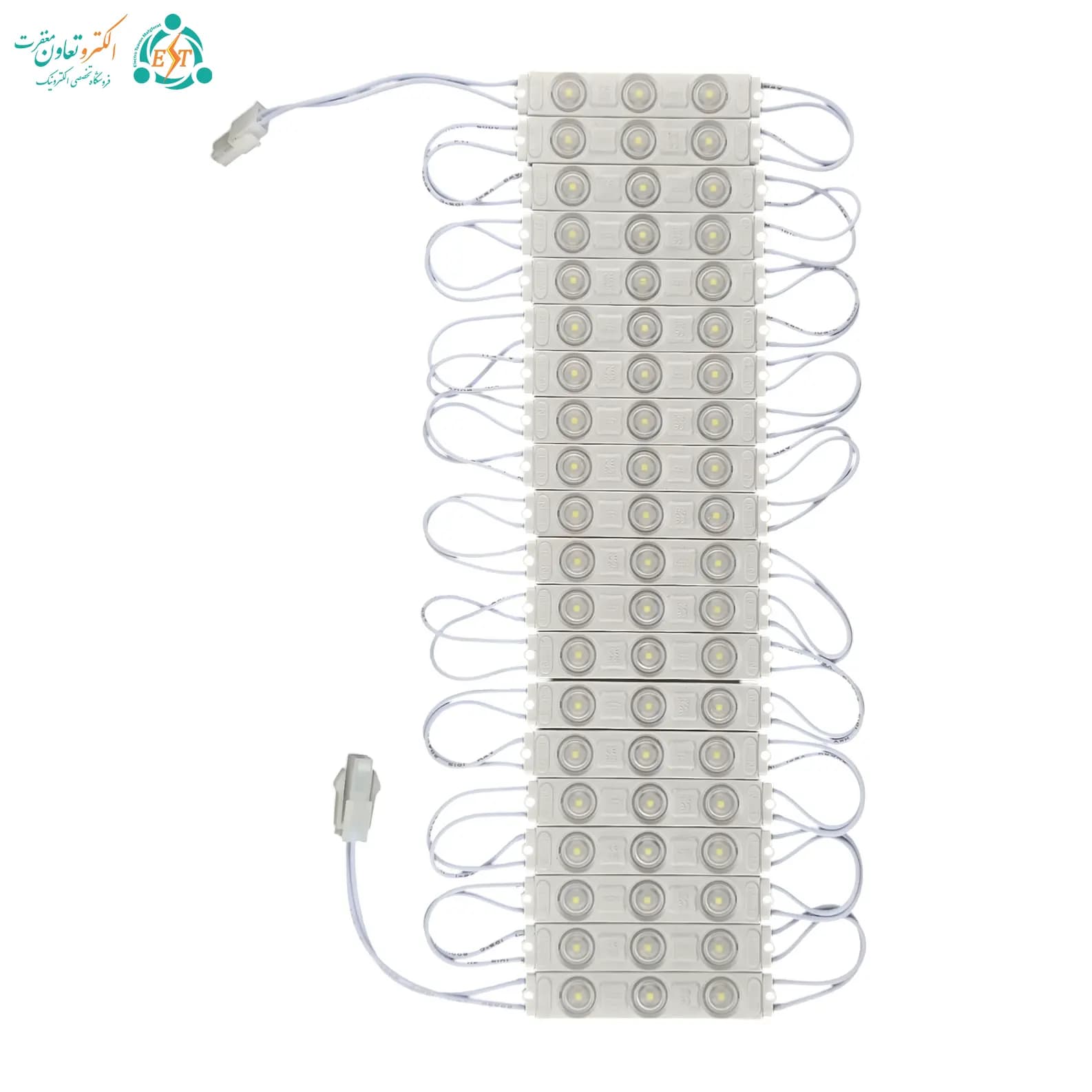 ال ای دی SMD بلوکی 220 ولت 2 وات سفید مهتابی لنزدار